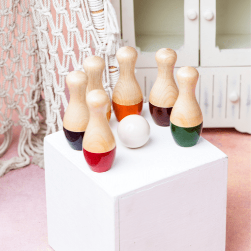 Kidocoo Wooden Bowling Pins - BP - 7N