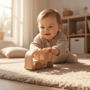 Kidocoo Wooden Bus - Wooden Vehicles