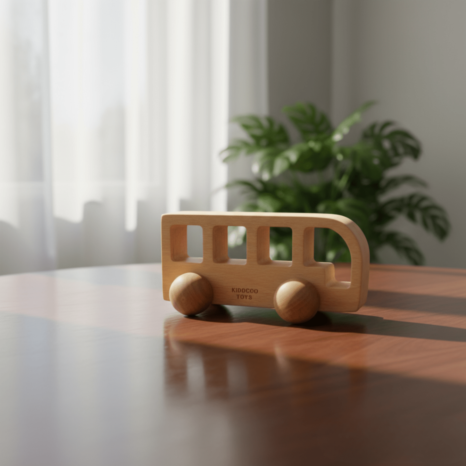Kidocoo Wooden Bus - Wooden Vehicles