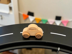 Kidocoo Wooden Toy Car Set - Wooden Vehicles