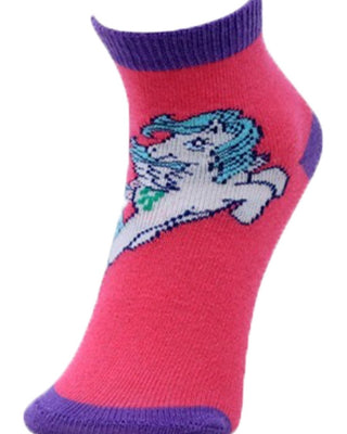Kids Ankle Length Socks: Magic Bubble-Fuchsia - SOC-MBFUC-6-12