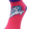 Kids Ankle Length Socks: Magic Bubble-Fuchsia - SOC-MBFUC-6-12