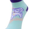 Kids Ankle Length Socks: Magic Bubble-Mint - SOC-MBMNT-6-12