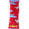 Kids Ankle Length Socks:Fly High:Red - SOC-AF-FHRD-1-2