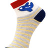 Kids Ankle Length Socks:Rider:Grey - SOC-AF-RDGR-6-12