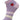 Kids Ankle Length Socks:Sweet Berry:Lavender - SOC-AF-SBLV-6-12