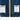 Kids Navy Blue with Striking Mustard Stripes Cardigan Sweater V neck - 1 - 2 Years Winter Wear
