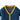 Kids Navy Blue with Striking Mustard Stripes Cardigan Sweater V neck - 1 - 2 Years Winter Wear