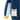 Kids Navy Blue with Striking Mustard Stripes Cardigan Sweater V neck - 1 - 2 Years Winter Wear