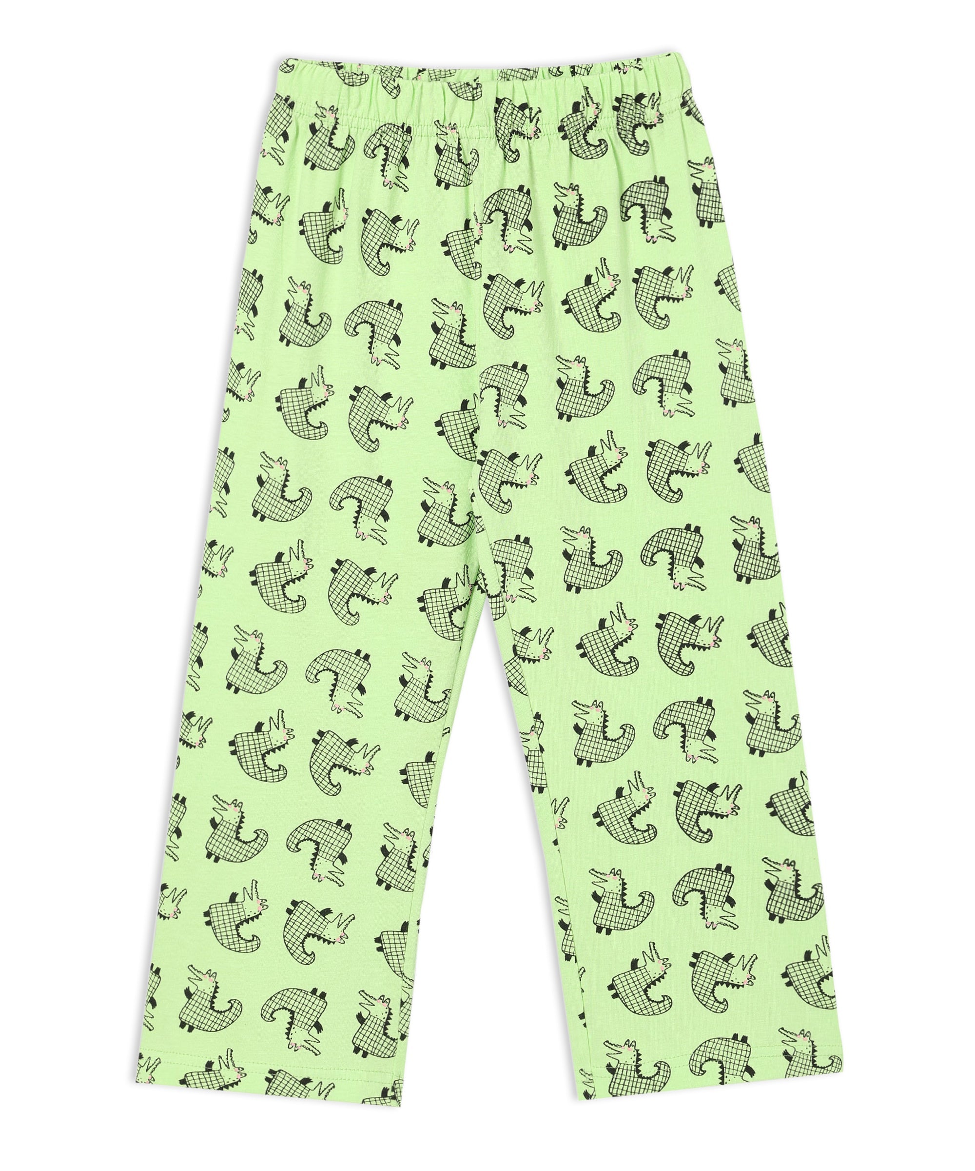 Kids Pajama Set Combo of 2 Baby Pyjamas Set - Happy Gator & Game & Snooze - TPS2 - AN - HGMS - 0 - 6