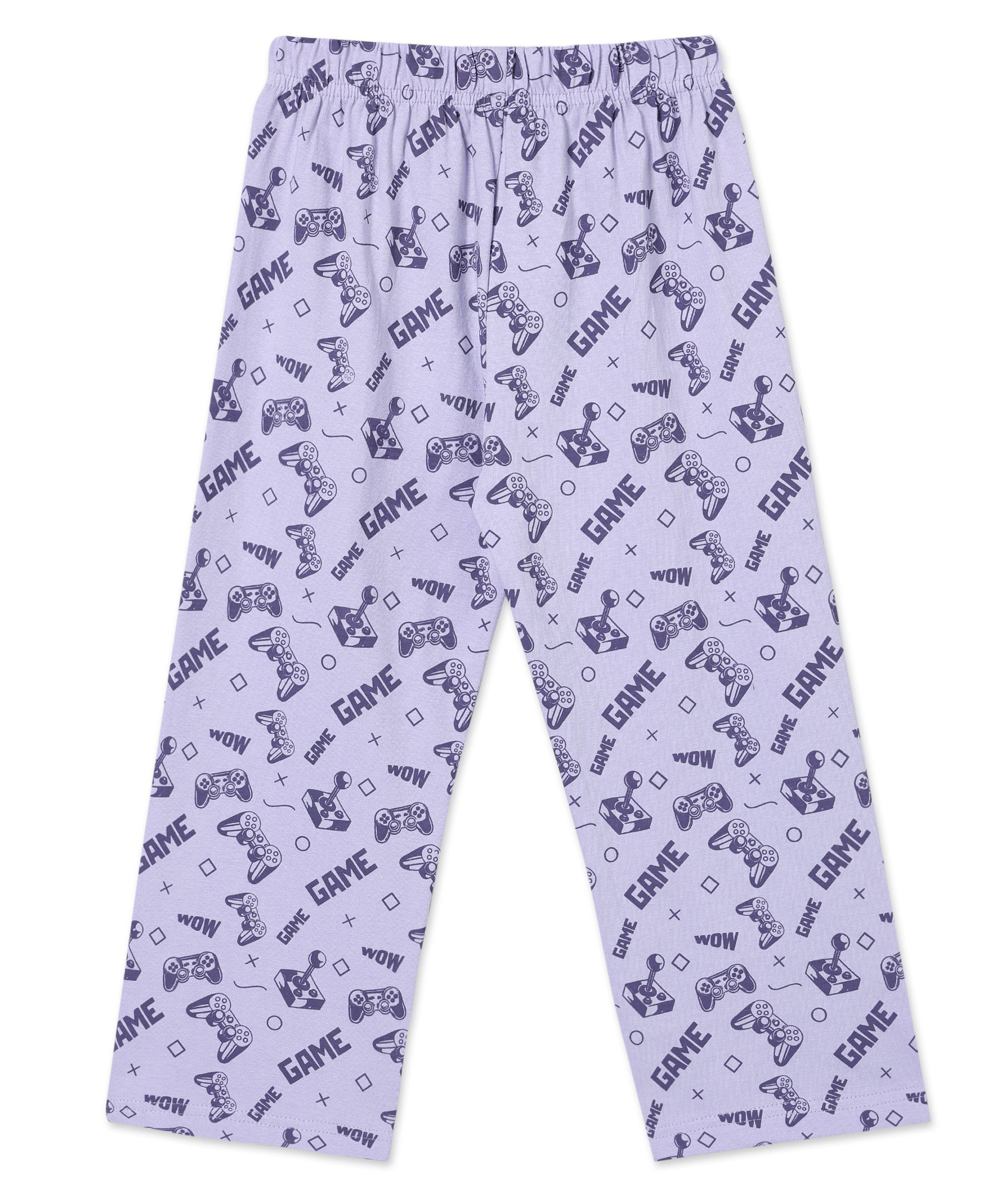 Kids Pajama Set Combo of 2 Baby Pyjamas Set - Happy Gator & Game & Snooze - TPS2 - AN - HGMS - 0 - 6