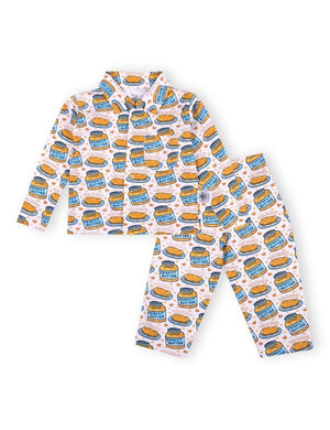 Kids Pajama Set Combo of 2-Breakfast Club-Sweet Tooth - TPS2-BRFST-0-6