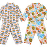 Kids Pajama Set Combo of 2 - Breakfast Club & Sweet Tropical - TPS2-BKCSW-0-6
