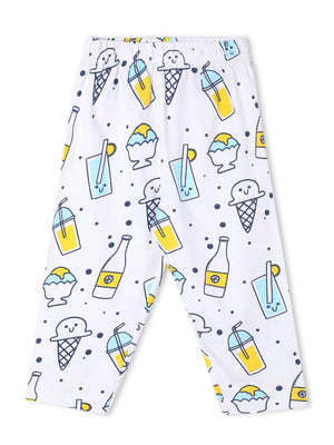 Kids Pajama Set Combo of 2 - My Smoothie & Sweet like a Doughnut - PYJ - 2 - SMDG - 0 - 6