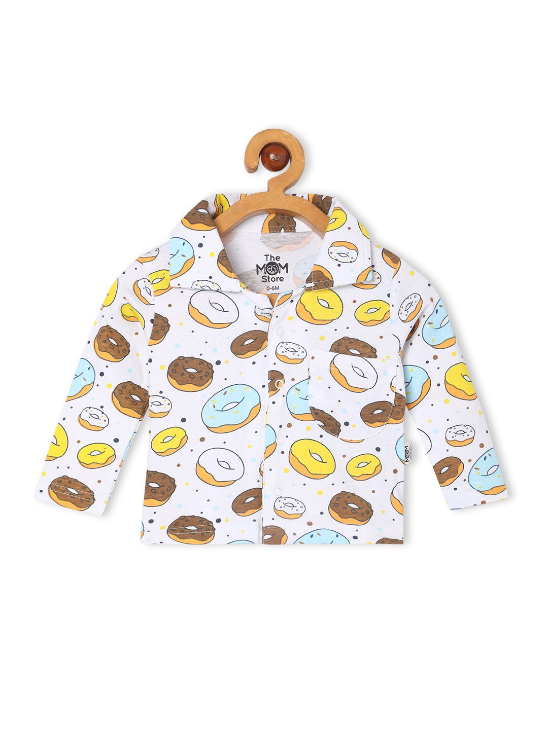 Kids Pajama Set Combo of 2 - My Smoothie & Sweet like a Doughnut - PYJ - 2 - SMDG - 0 - 6