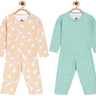 Kids Pajama Set Combo of 2-On Clound Mine & Dreamy Unicorn - PYJ2-MP-OCDU-0-6