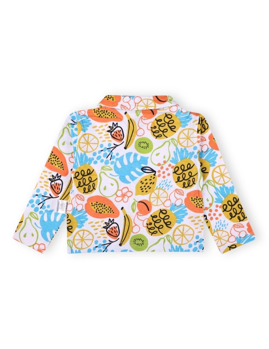 Kids Pajama Set Combo of 2 - Pajama Party & Sweet Tropical - TPS2-PJPSR-0-6