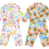 Kids Pajama Set Combo of 2 - Pajama Party & Sweet Tropical - TPS2-PJPSR-0-6