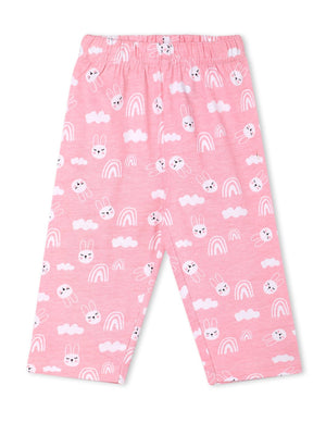 Kids Pajama Set Combo of 2-Princess Party & Cutey Bunny