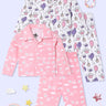 Kids Pajama Set Combo of 2-Princess Party & Cutey Bunny