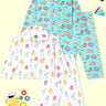 Kids Pajama Set Combo of 2-Robo Club & Mighty Fighter