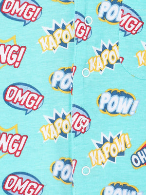 Kids Pajama Set Combo of 2-Robo Club & Mighty Fighter
