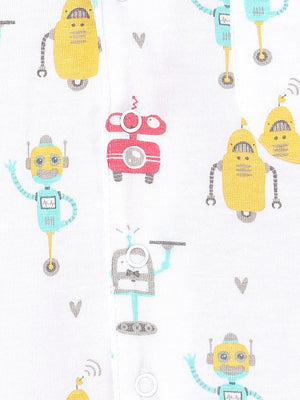 Kids Pajama Set Combo of 2-Robo Club & Mighty Fighter