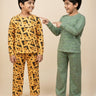 Kids Pajama Set Combo of 2 - Tiger Tales & The Alligator - 0 - 6 Months Baby Pyjamas Set