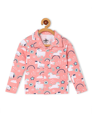 Kids Pajama Set Combo of 3 - Baby Koala, Magical Unicorn & Meow Meow - PYJ - 3 - MBMU - 0 - 6