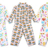 Combo of 3 Kids Pajama Sets - Option B - TPS3-BCSPY-0-6