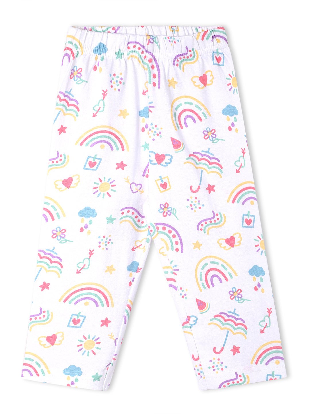 Kids Pajama Set Combo of 3-Spring Wings, Sunshine & Rainbow & Cutey Bunny