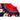 Kids Red & Navy HOHO Cardigan Sweater Round Neck - 2 - 3 Years Winter Wear