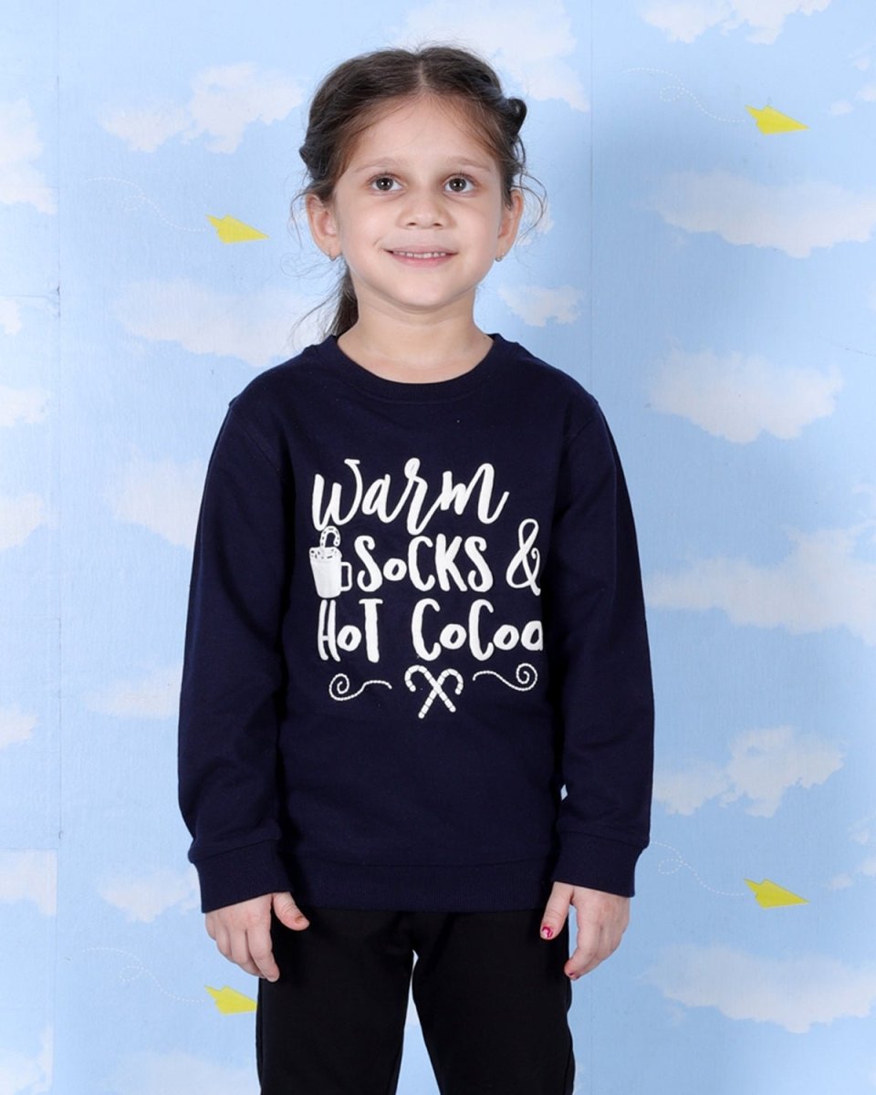 Kids Winter Combo Of 3- Holly Jolly-Hear Me ROAR-Warm Socks and Hot Cocoa - KWW3-AN-HJHW-0-6