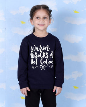 Kids Winter Combo Of 3- Holly Jolly-Hear Me ROAR-Warm Socks and Hot Cocoa - KWW3-AN-HJHW-0-6