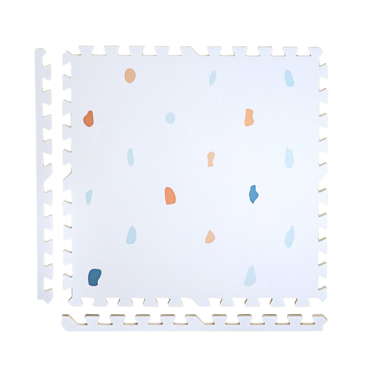 Kind and Me Coloured Terrazzo Set in Powder Blue Playmat- Terrazzo - TE-WH-MU