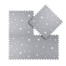 Kind and Me Dreamy White Stars Set in Grey Playmat (Set of 6) - ST-GR-WH