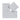 Kind And Me Scandinavian Black Cross Set in White Playmat (Set of 6) - CR-WH-GR