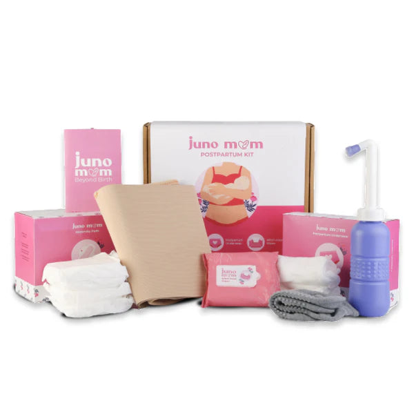 Juno Mom Postpartum Care Kit | Postnatal Kit - 19 Items Pack