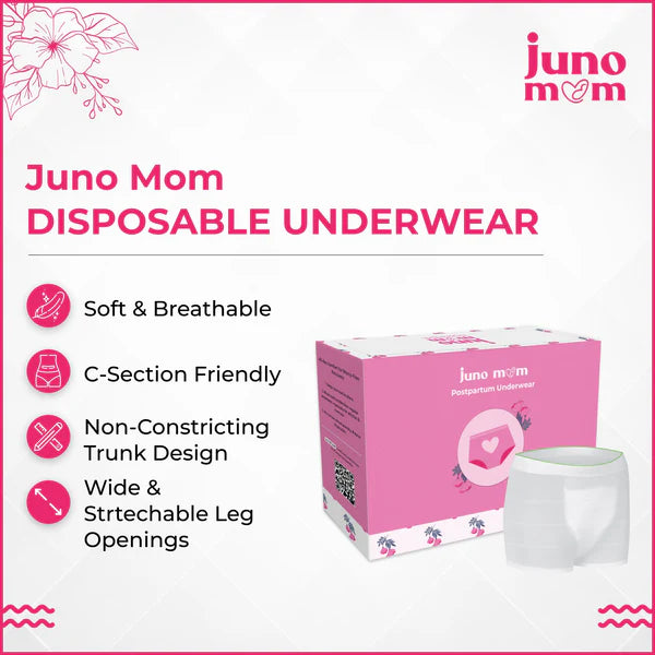 Juno Mom Postpartum Care Kit | Postnatal Kit - 19 Items Pack