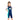 Knee Length Dive Navy Strawberry Printed Kids Swimwear In Upf 50+ Fabric with Free Washbag - 3 - 4 Years Swim