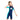 Knee Length Dive Navy Strawberry Printed Kids Swimwear In Upf 50+ Fabric with Free Washbag - 3 - 4 Years Swim