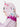 Knitted Pink Border Unicorn theme Winter Cap covering Neck , Ears and Head - Winter Wear