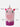 Knitted Pink Border Unicorn theme Winter Cap covering Neck , Ears and Head - Winter Wear