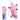 Knitted Pink Star Unicorn theme Winter Cap covering Neck , Ears and Head - Little Surprise BoxKnitted Pink Star Unicorn theme Winter Cap covering Neck , Ears and Head