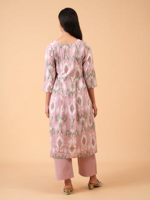Kusum Maternity and Nursing Kurta Set With Dupatta - S Maternity Ethnic Set
