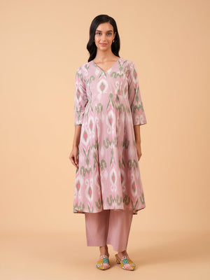 Kusum Maternity and Nursing Kurta Set With Dupatta - S Maternity Ethnic Set
