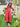 Laal - e - Nazakat Silk Foil Printed Maternity and Nursing Dress - MEW - SK - LALEN - S