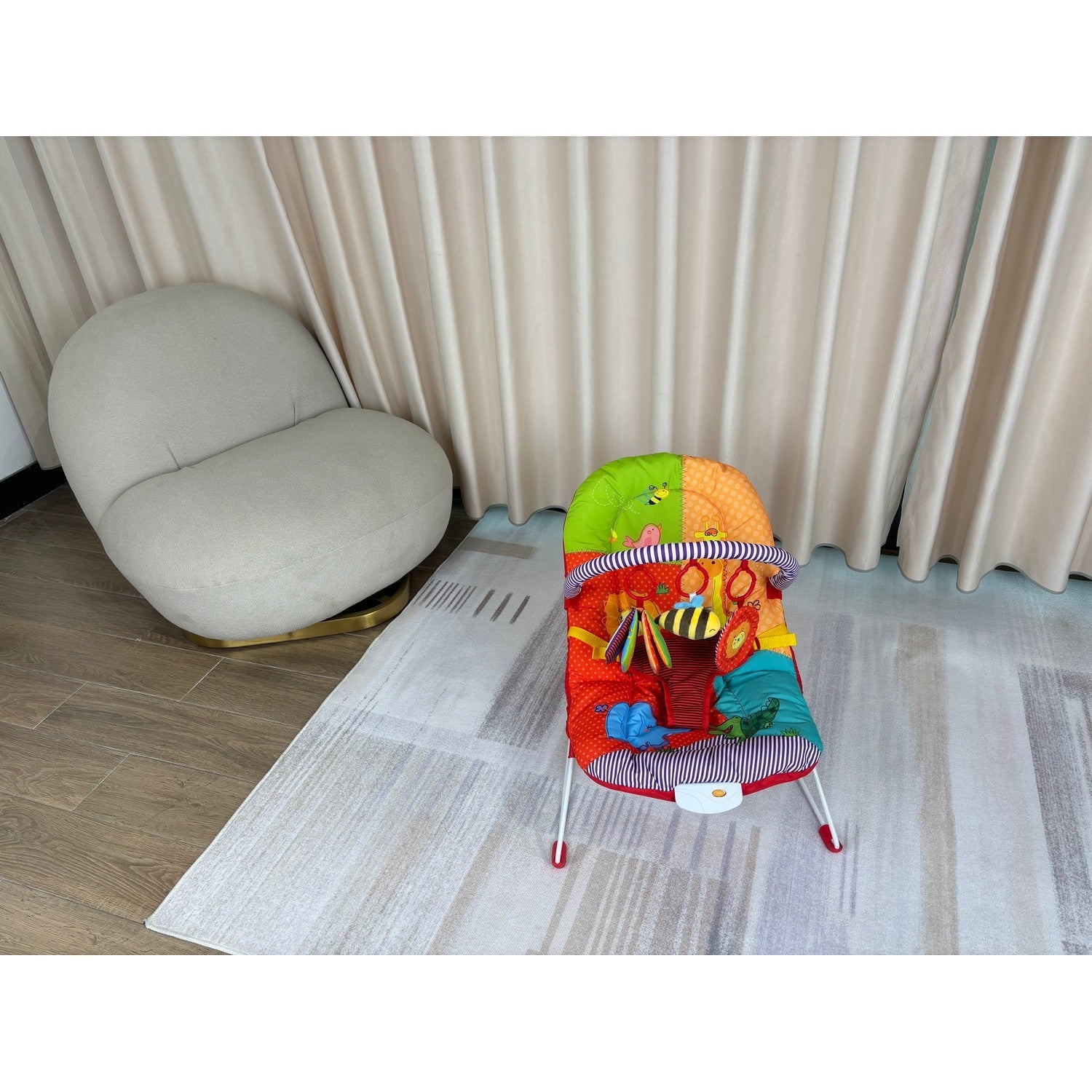Ladida Baby Bouncer Happy Zoo - BR1A - HZ