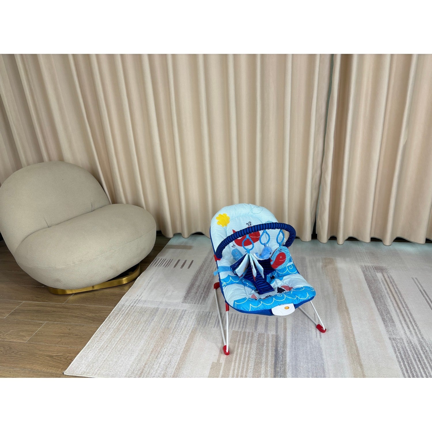 Ladida Baby Bouncer Whale - BR1A - WH