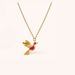 LadyBug Birsong Pendant - 14 K Kids Jewellery